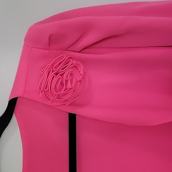 Pink cardigan, pink blouse, size Small - Picture 2 of 6